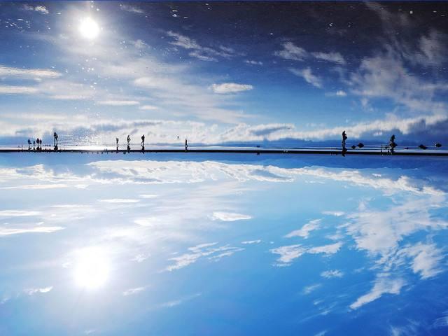 抖音上100W+点赞的"天空之镜"茶卡盐湖,为什么会那么火?