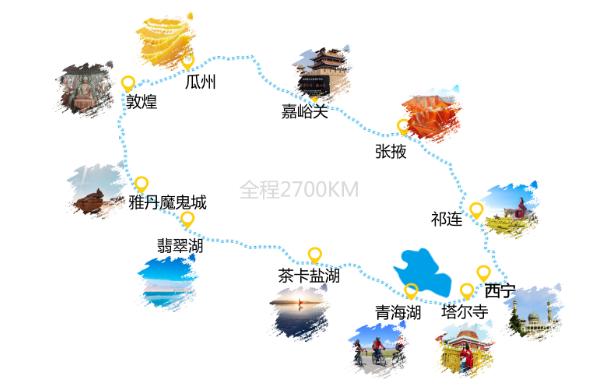 青甘大环线7日玩法:大美西北尽收眼底!(附拍照攻略)